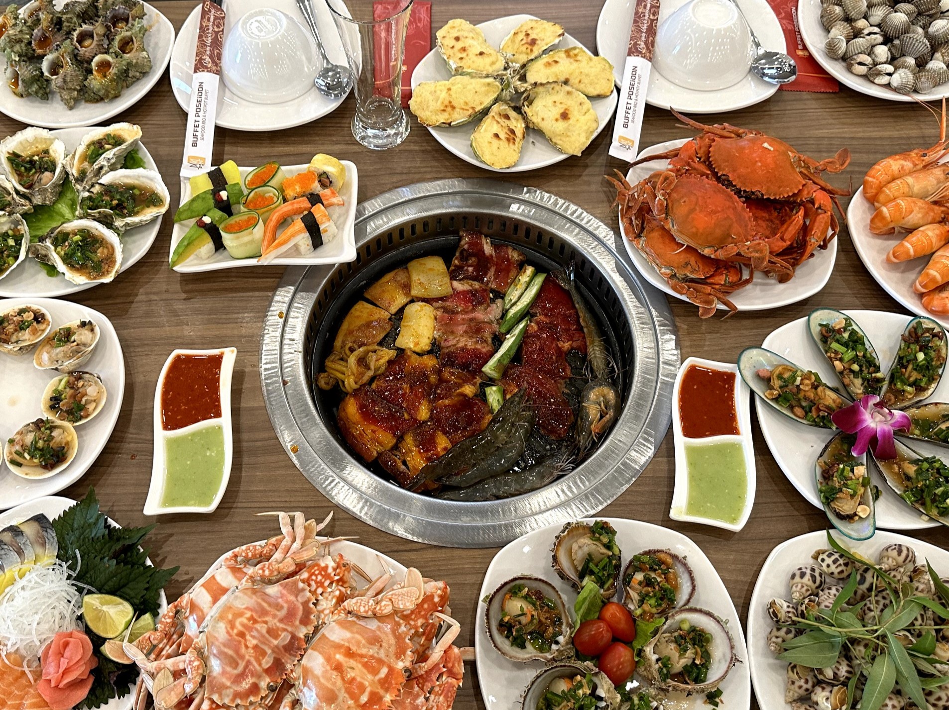 Thực đơn tiệc Buffet