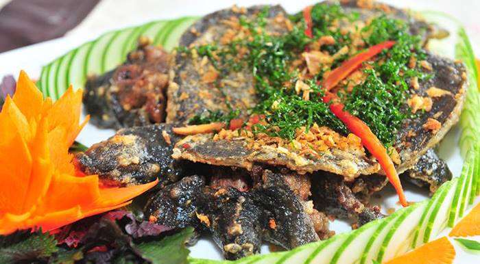 Ba Ba hấp muối