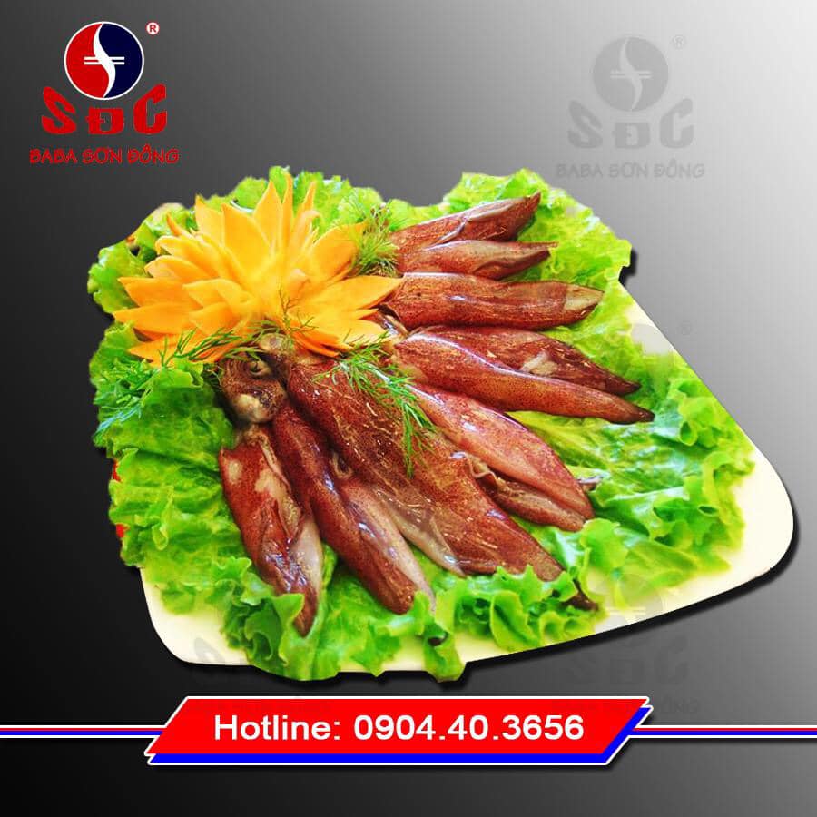 Mực trứng lẩu