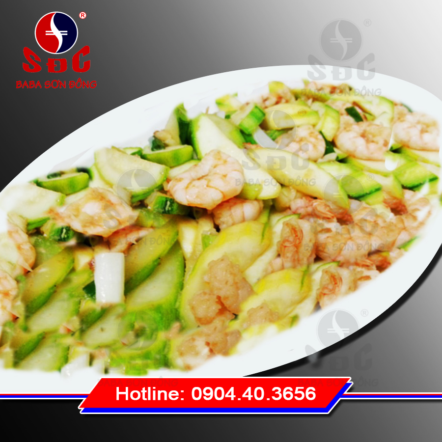 TÔM XÀO MƯỚP