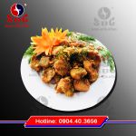 Cá lăng rang muối